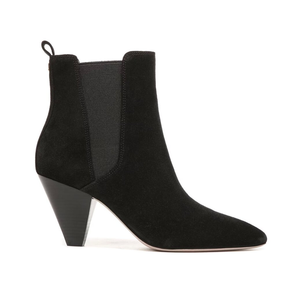 Veronica Beard Baxter Suede Western Chelsea Boot